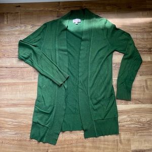 Pink Lily Boutique Green Cardigan